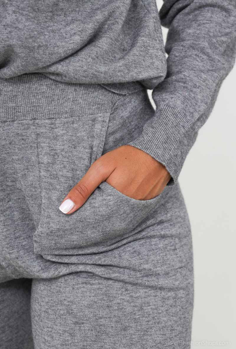 Joggingpak Dames Grijs 3