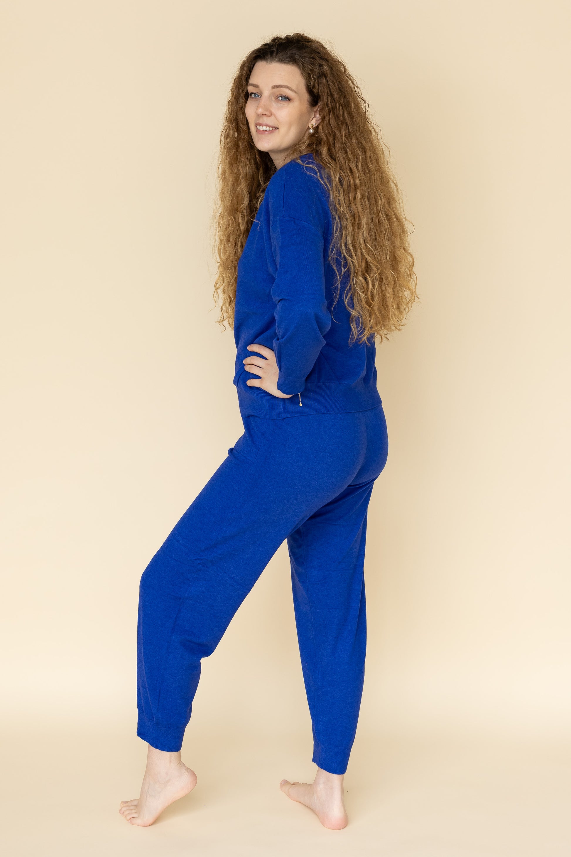 Joggingpak Dames Kobalt 4