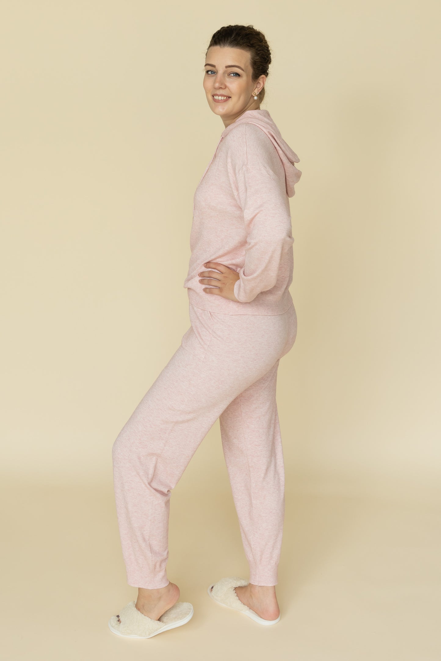 Joggingpak Dames Roze 2