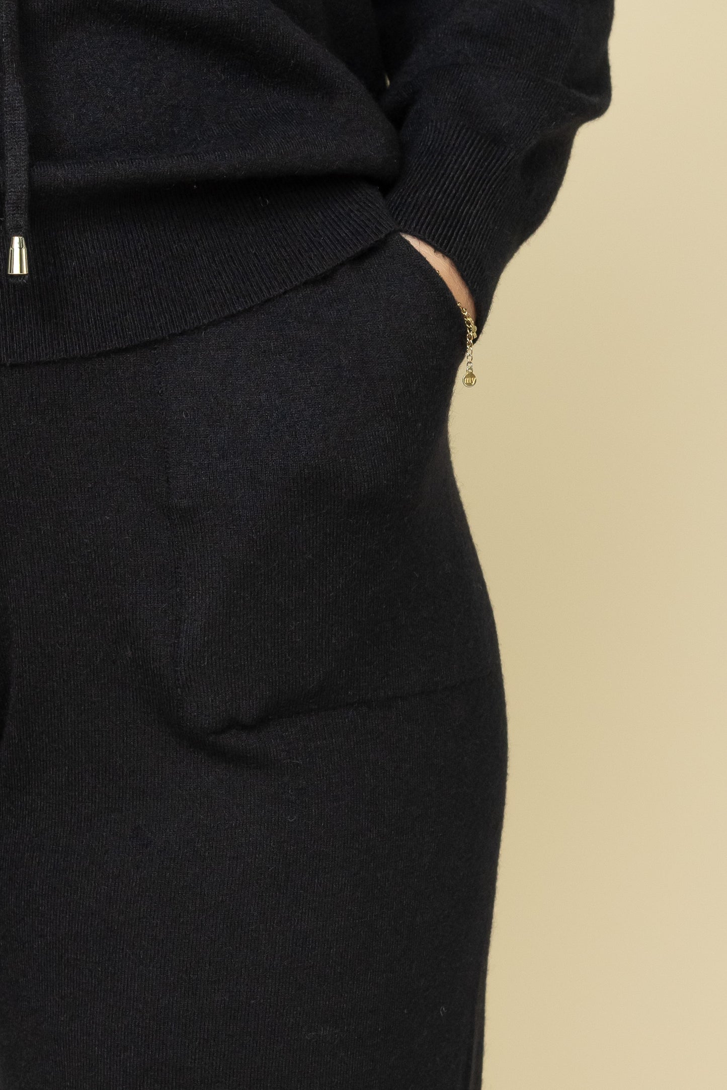 Joggingpak Dames Zwart 4