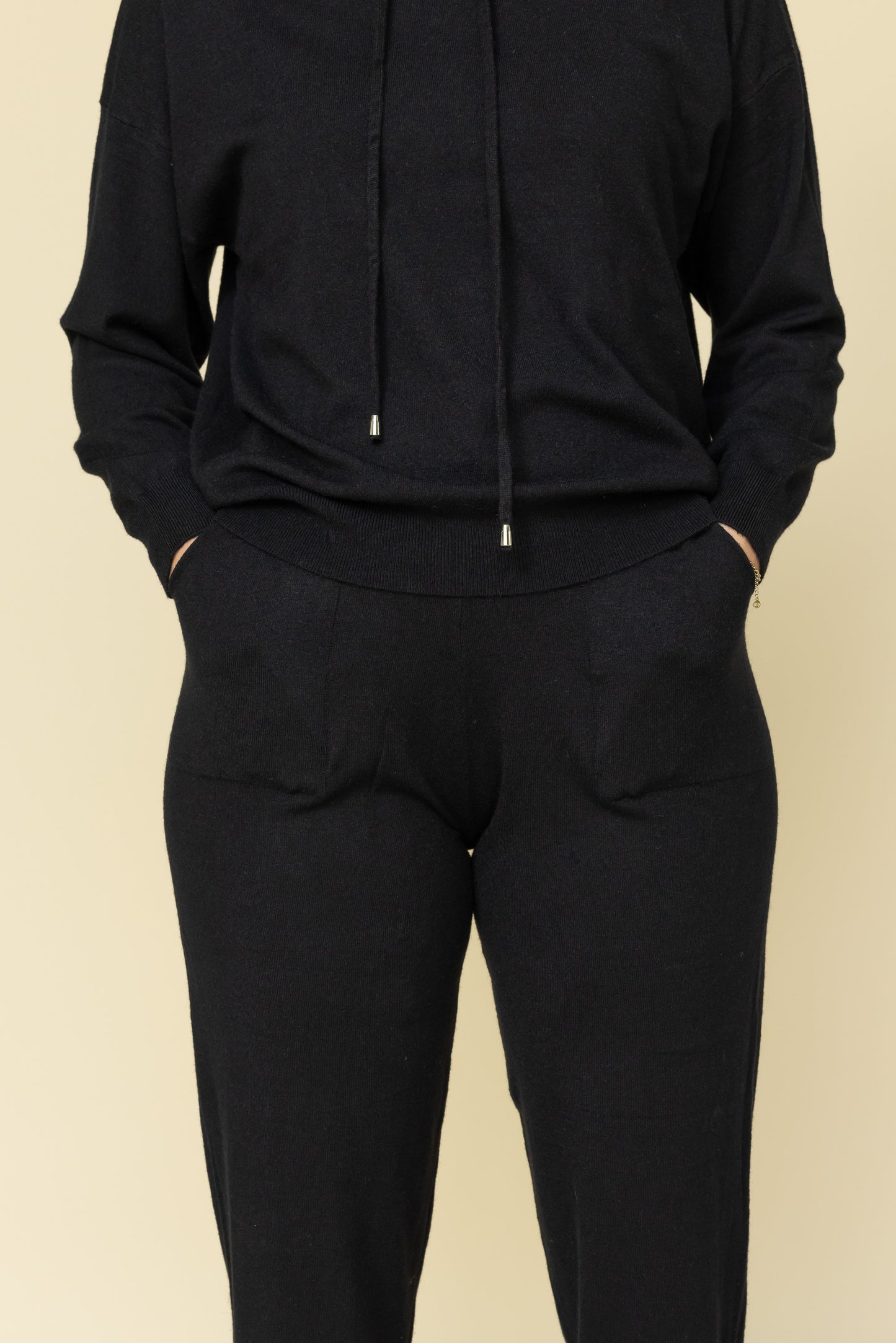 Joggingpak Dames Zwart 5