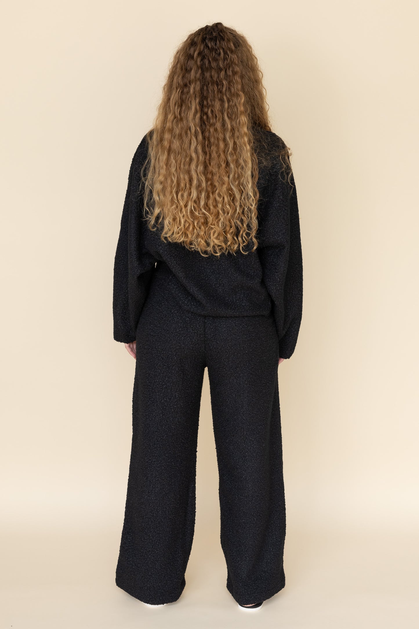 Teddy huispak dames zwart 3