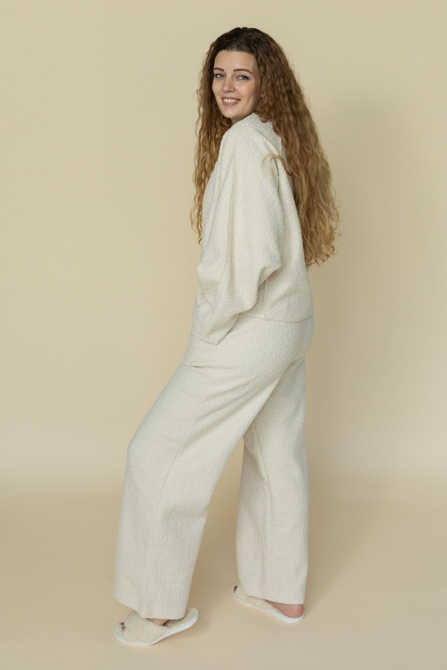 Teddy Huispak Dames Beige 3