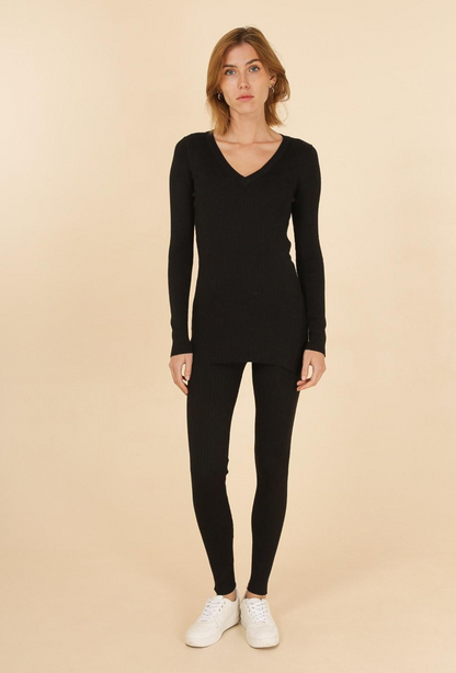 Loungewear Dames Zwart 