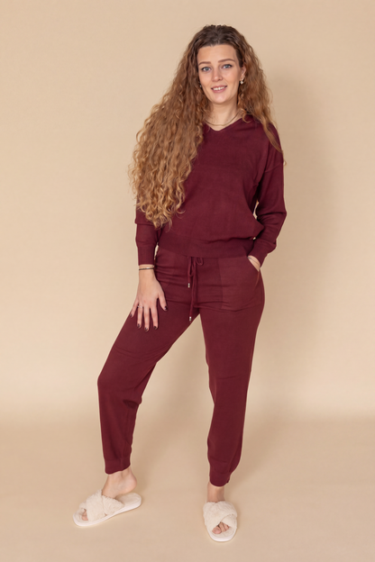 Huispak Emma - Burgundy