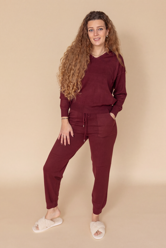 Huispak Emma - Burgundy
