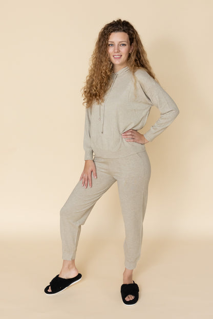 Luxe Joggingpak Dames Olijf