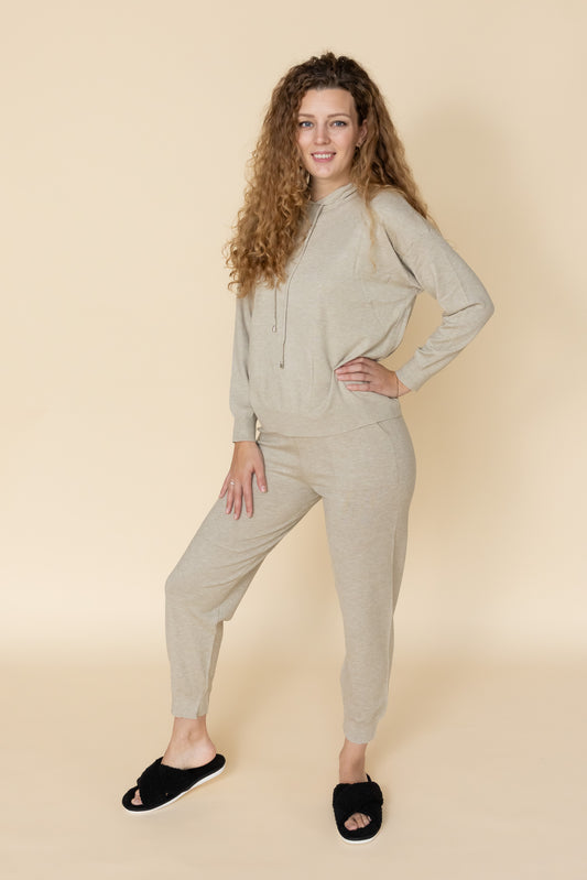 Luxe Joggingpak Dames Olijf