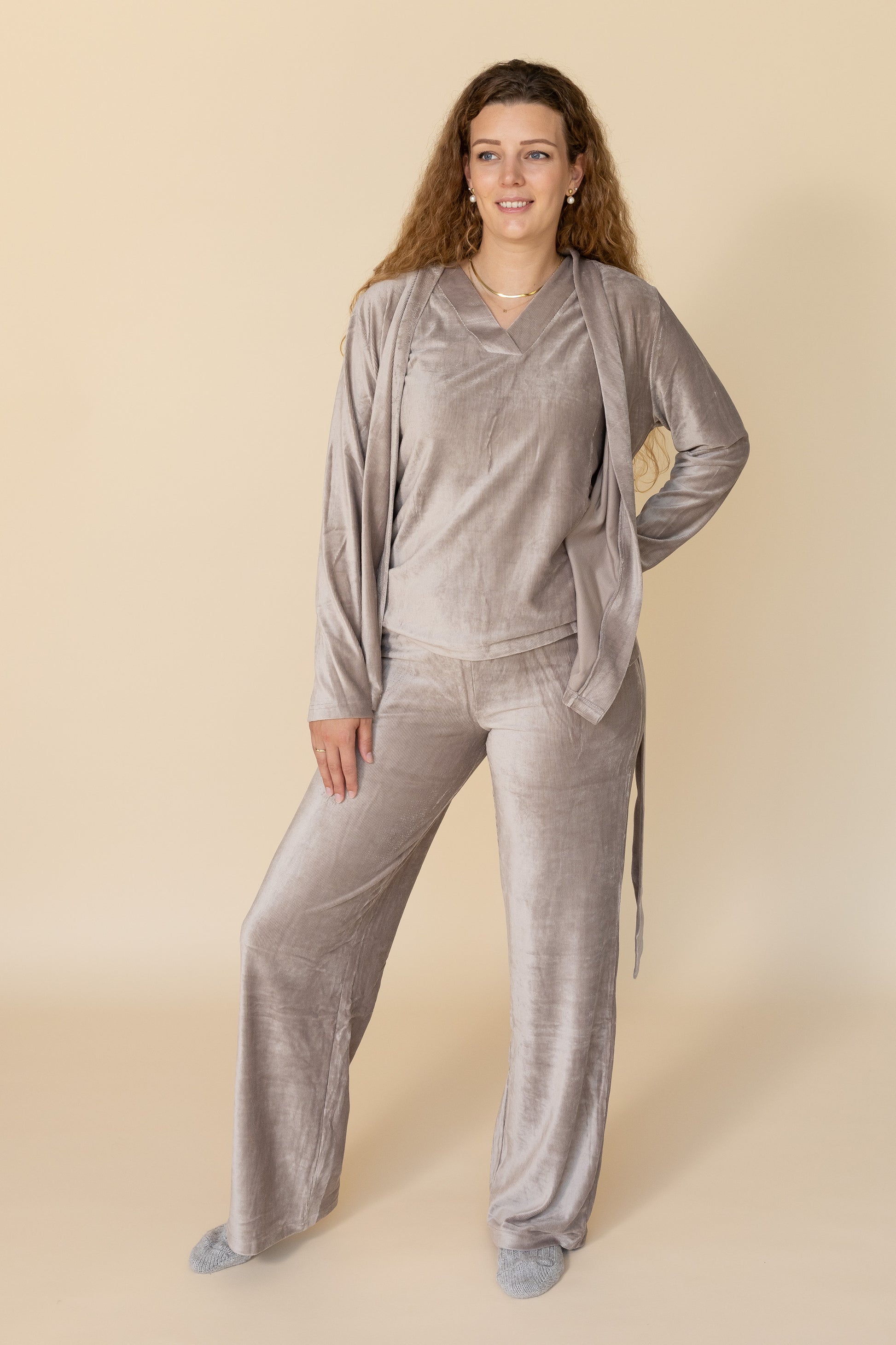 Huispakken Dames Pyjama Dames Huispak Velours