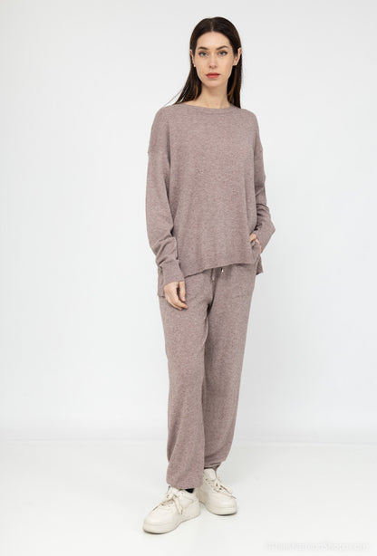 Zacht Comfy Dames Huispak Taupe